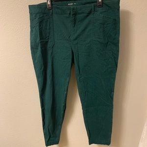 Green Old Navy Pixie Pants